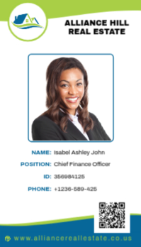 Staff ID Card Template