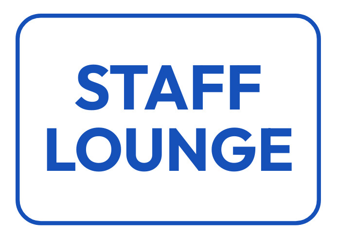 Staff lounge sign Template | PosterMyWall