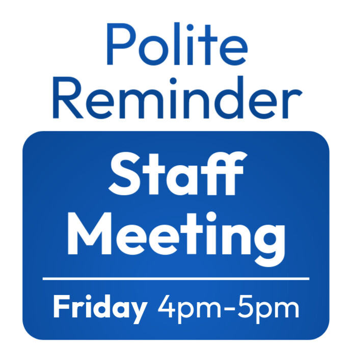 Huddle Reminder Meeting Reminder Images