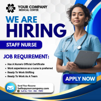 Staff Nurse Positions Available Instagram-bericht template