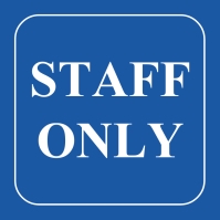 Staff room sign Template | PosterMyWall