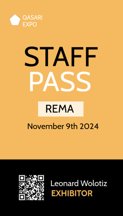 Staff Pass Example Staff pass Templat | PosterMyWall