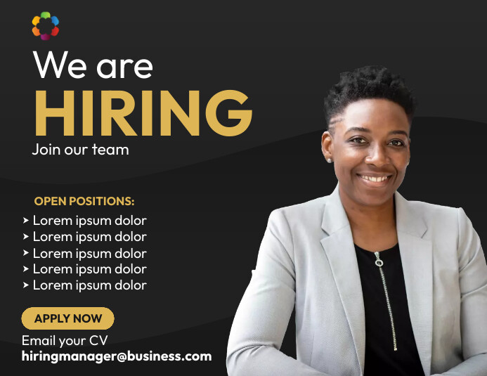 staffing recruitment agency Template | PosterMyWall