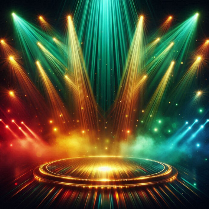 Stage Background Template for Designs | PosterMyWall