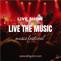 STAGE SHOW Message Instagram template