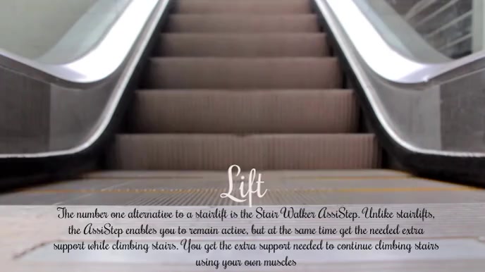 stairlift Ekran reklamowy (16:9) template