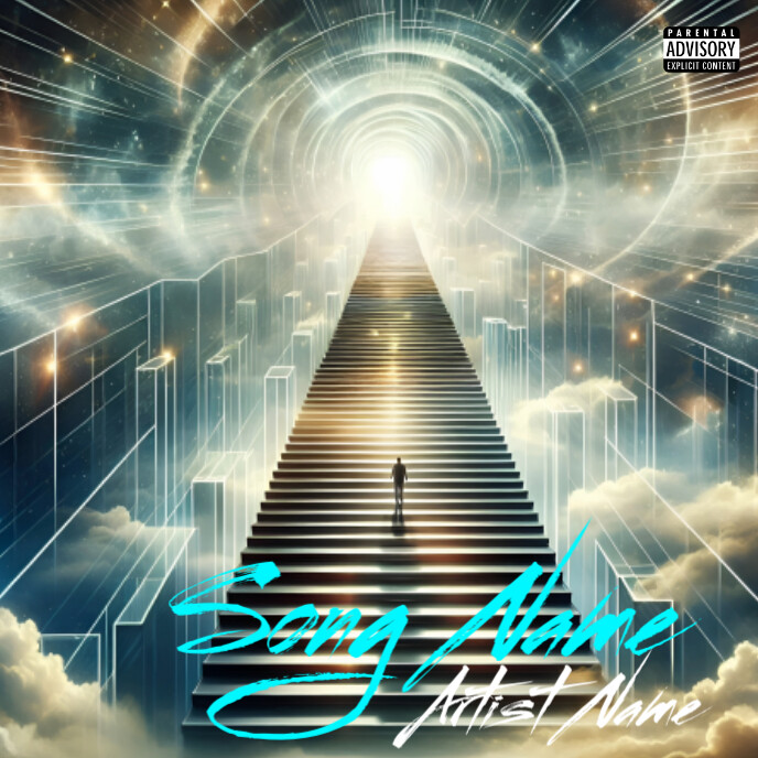 Stairs Infinity Song Mixtape Song Album Cover Album Cover Template ...
