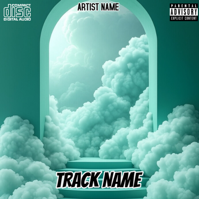 Stairway to Clouds Copertina album template