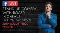 stand-up comedy ad twitter template
