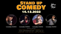 Stand up comedy Event Cover Theatre Show Ad template