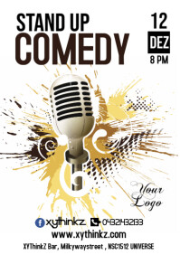 stand up comedy Template | PosterMyWall