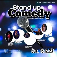 Stand up Comedy Flyer Poster Artist Comedian template