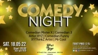 Stand up Comedy Night Show Video Event Stage template