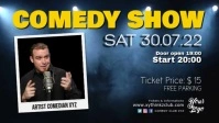Stand up Comedy Night Show Video Event Stage template