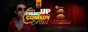Stand Up Comedy Show Facebook Cover Photo template