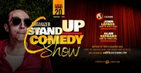 Stand Up Comedy Show Facebook Shared Image template