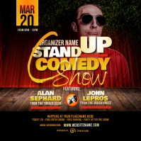 Stand Up Comedy Show Instagram Post Instagram-bericht template