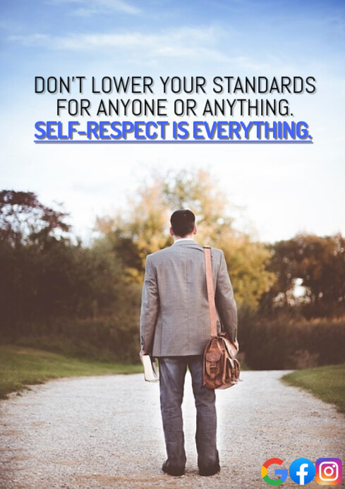 STANDARDS AND SELF RESPECT QUOTE TEMPLATE A1