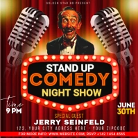 Standup Comedy Show Instagram Post template