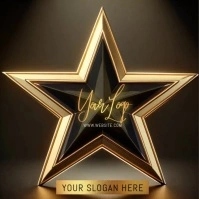 star logo โลโก้ template