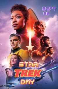 Star Trek Day Tabloid template