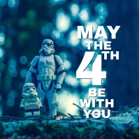 Star Wars Day Cuadrado (1:1) template