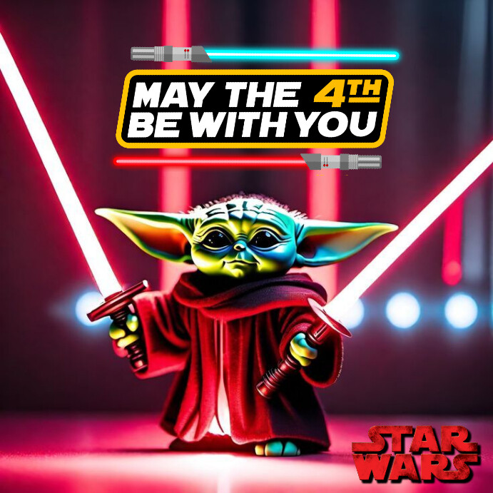 Star wars Instagram Post template