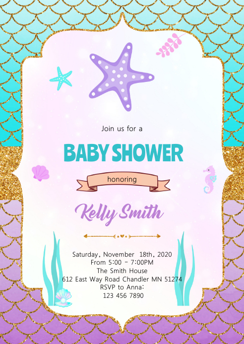 O Convite Do Tema Estrela Do Mar Sob O Mar Modelo Postermywall O Convite Do Tema Estrela Do Mar Sob O Mar Modelo Postermywall