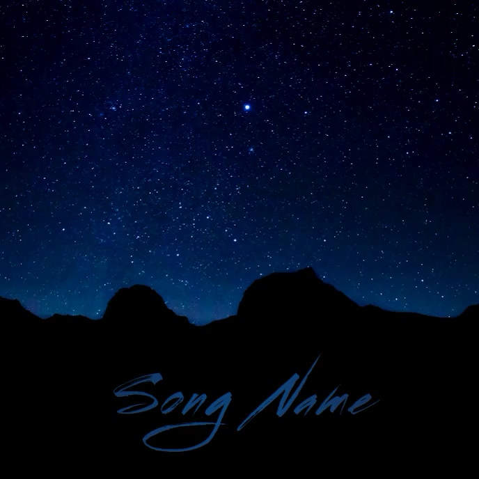 观星夜空专辑封面视频模板 Postermywall 观星夜空专辑封面视频模板 Postermywall