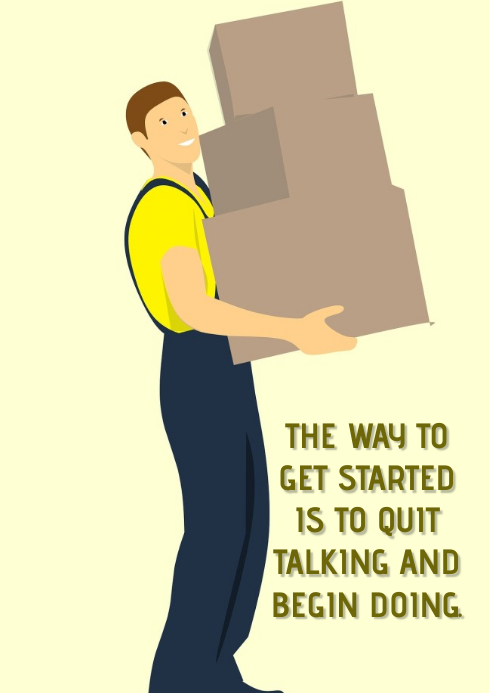 START AND QUIT QUOTE TEMPLATE | PosterMyWall