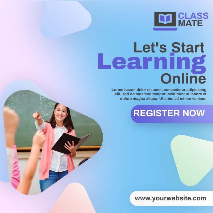 Start Learning Online Template | PosterMyWall