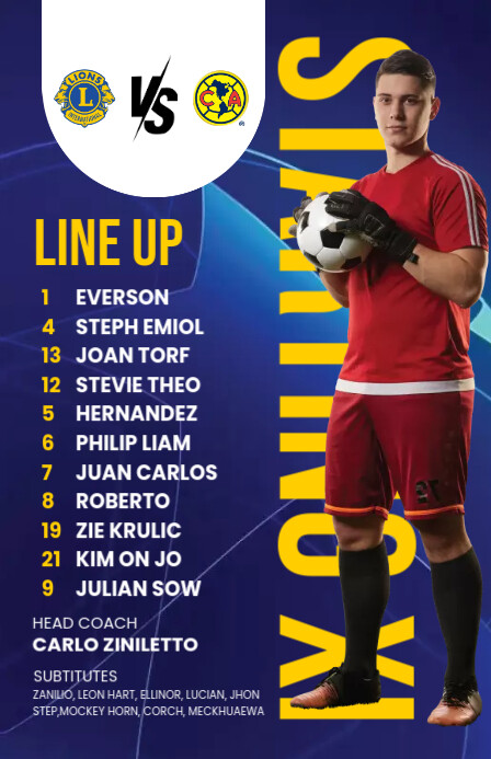 Starting Line UpTemplate | PosterMyWall