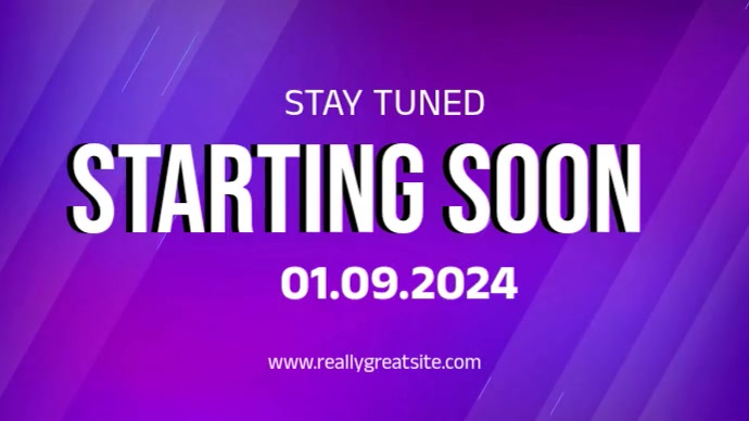 starting soon coming soon stream starting soon Template | PosterMyWall