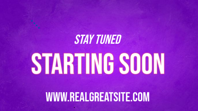 Copy of starting soon starting soon design starting soon poster ...