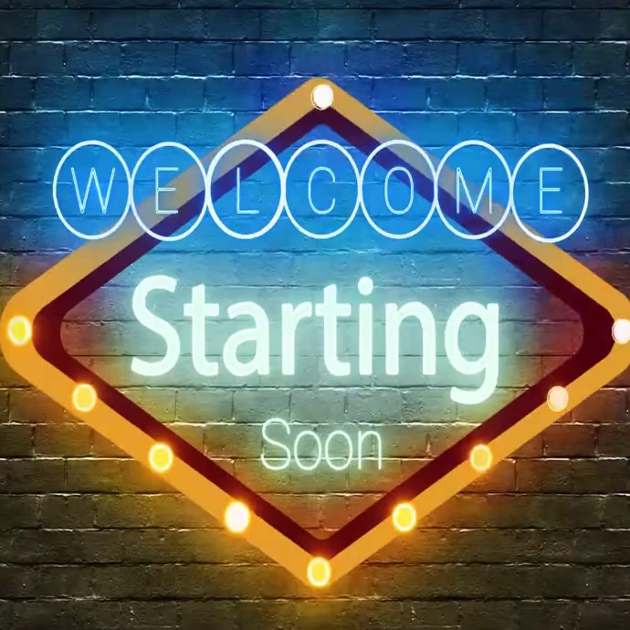 Starting soon video Template | PosterMyWall