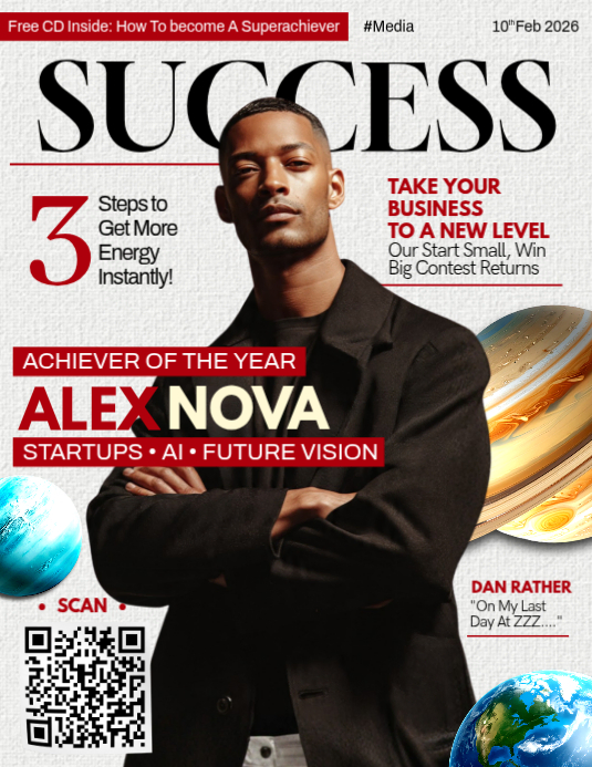 White Business Success Flyers Template | PosterMyWall