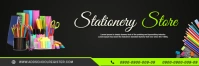 Stationary shope banner  business banner template