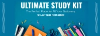 Stationery shops Facebook Cover Template Zdjęcie w tle na Facebooka