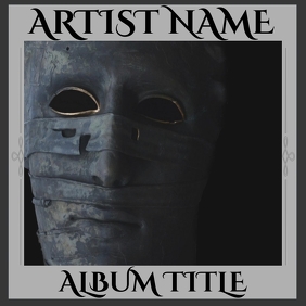 STATUE ALBUM COVER TEMPLATE