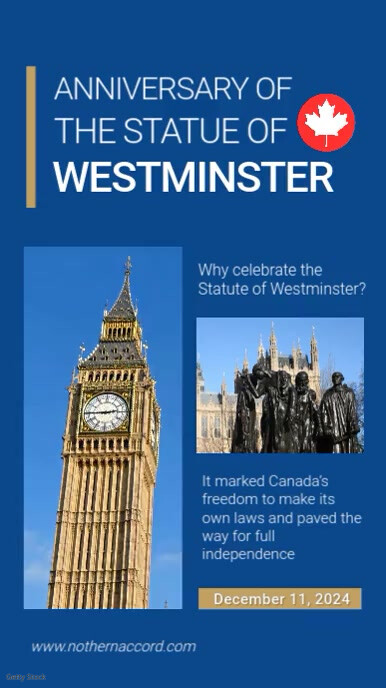 Statute of Westminster Visual Instagram 快拍 template