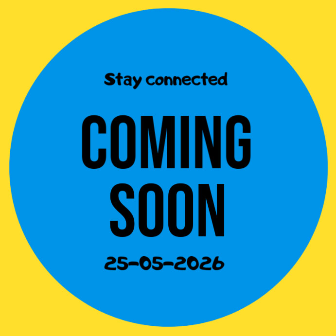 Stay connected coming soon Instagram na Post template