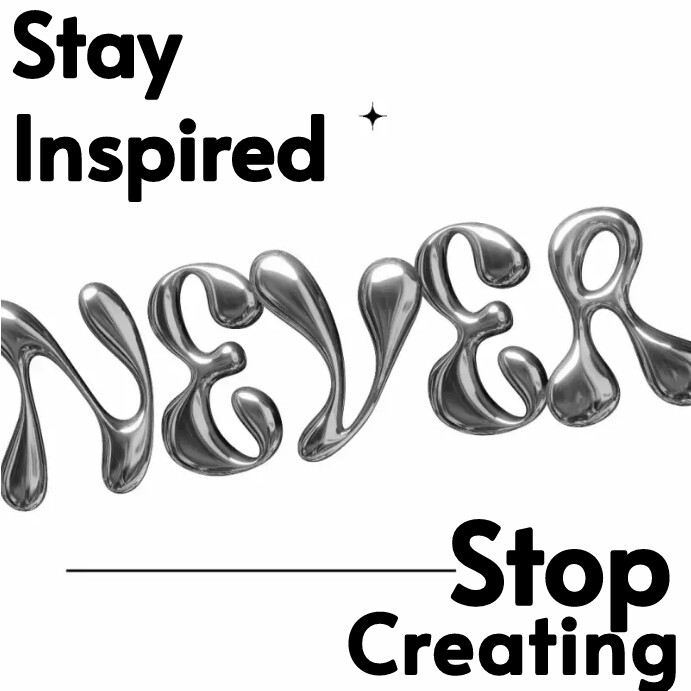 Stay inspired template online greeting card Instagram Post