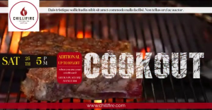 steak Facebook-Anzeige template