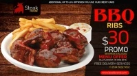 steak Digital Display (16:9) template
