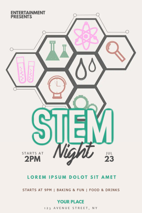 Stem Flyer Template Postermywall