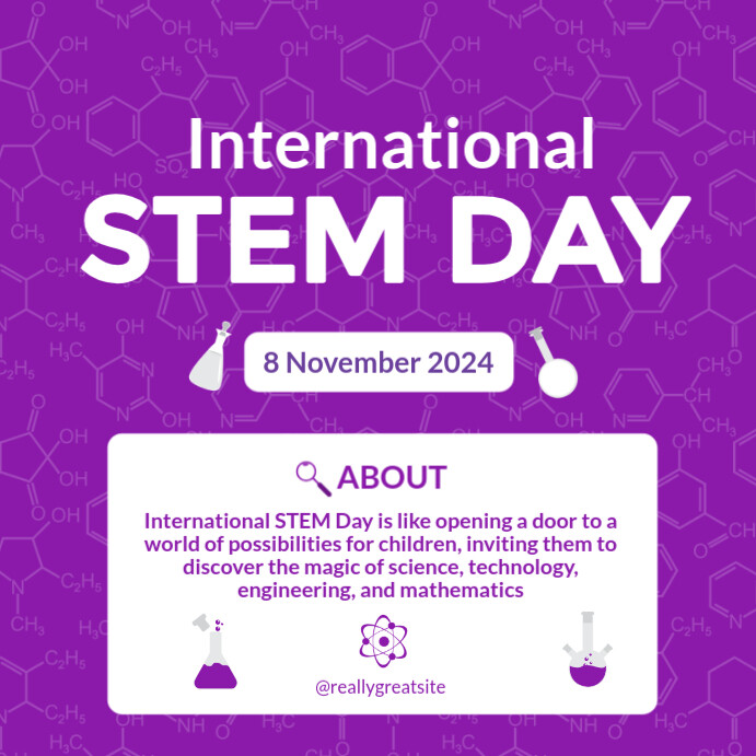 Stem Science Flyer Template | PosterMyWall