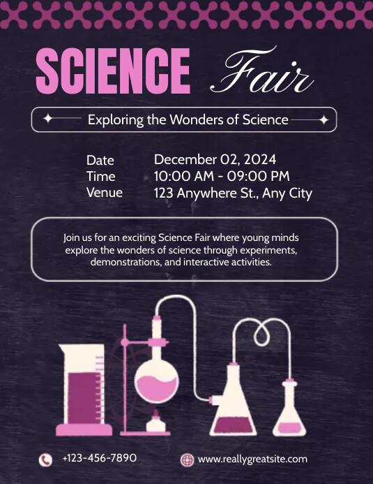 Stem Science Flyer Template | PosterMyWall