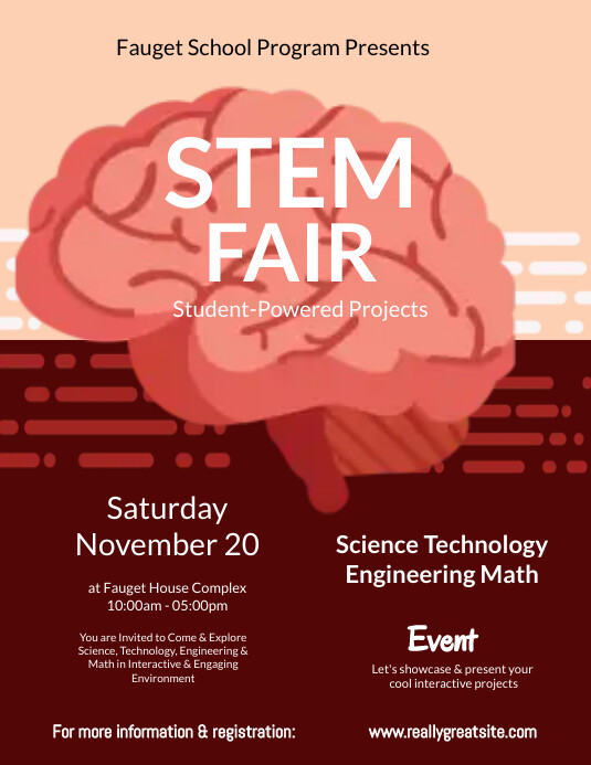 Stem Science Flyer Template | PosterMyWall