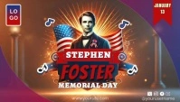 Stephen Foster Memorial Day Blog Header template