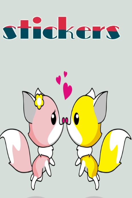 sticker Template | PosterMyWall